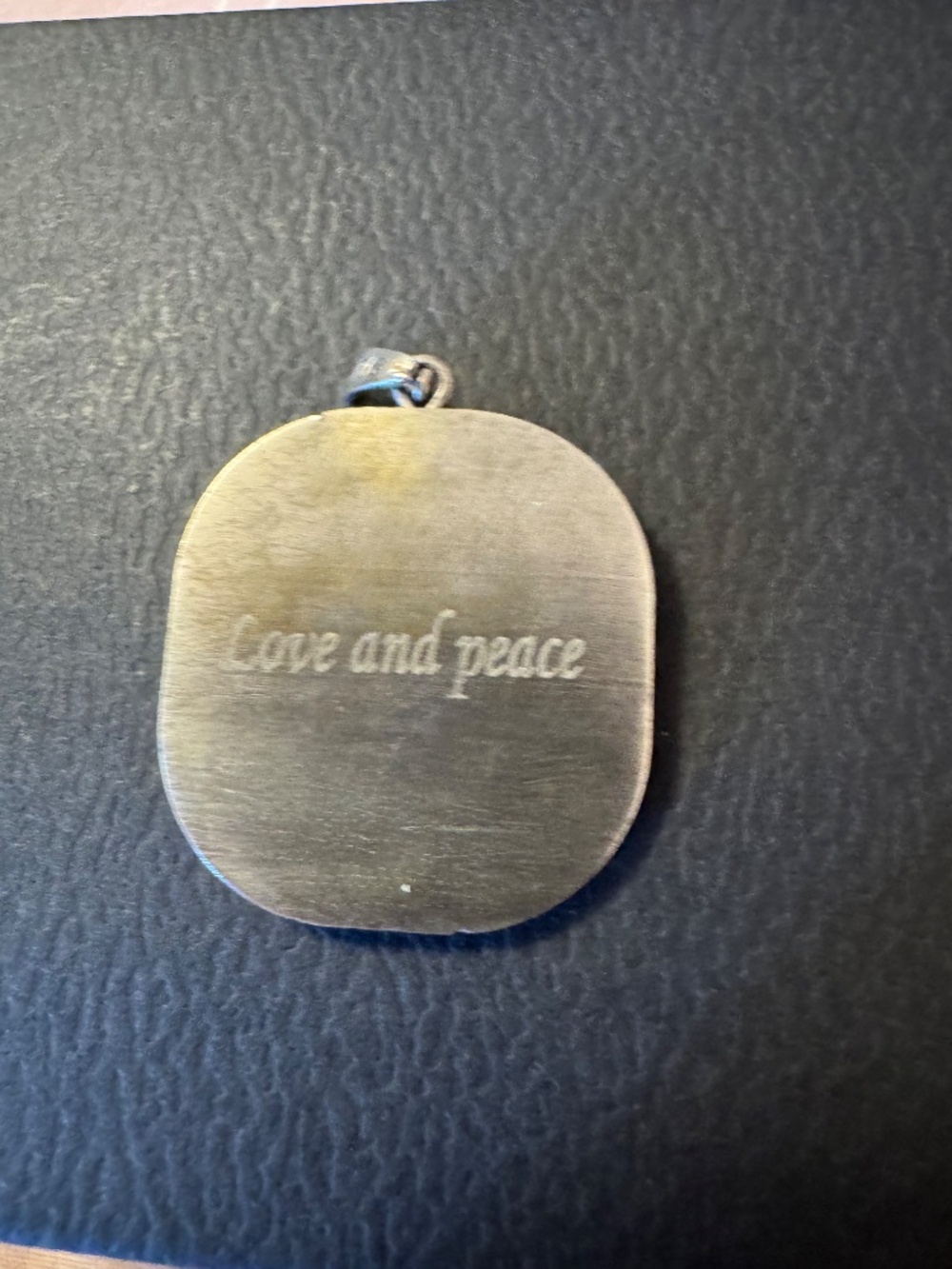 Virgin Mary Pendant Sterling Silver Large - Picture 2 of 10